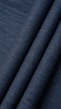 Navy Blue - Lawn Slab Khaddar Breathable Fabric - 7 Meter