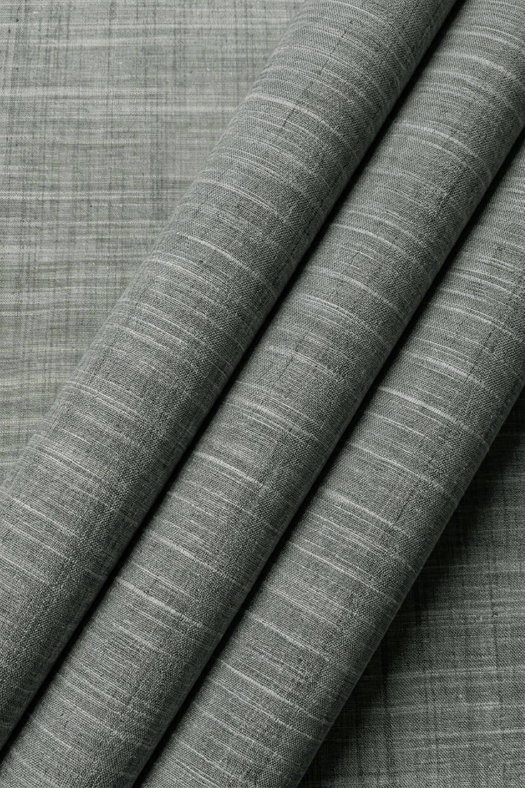 Grey - Lawn Slab Khaddar Breathable Fabric - 7 Meter