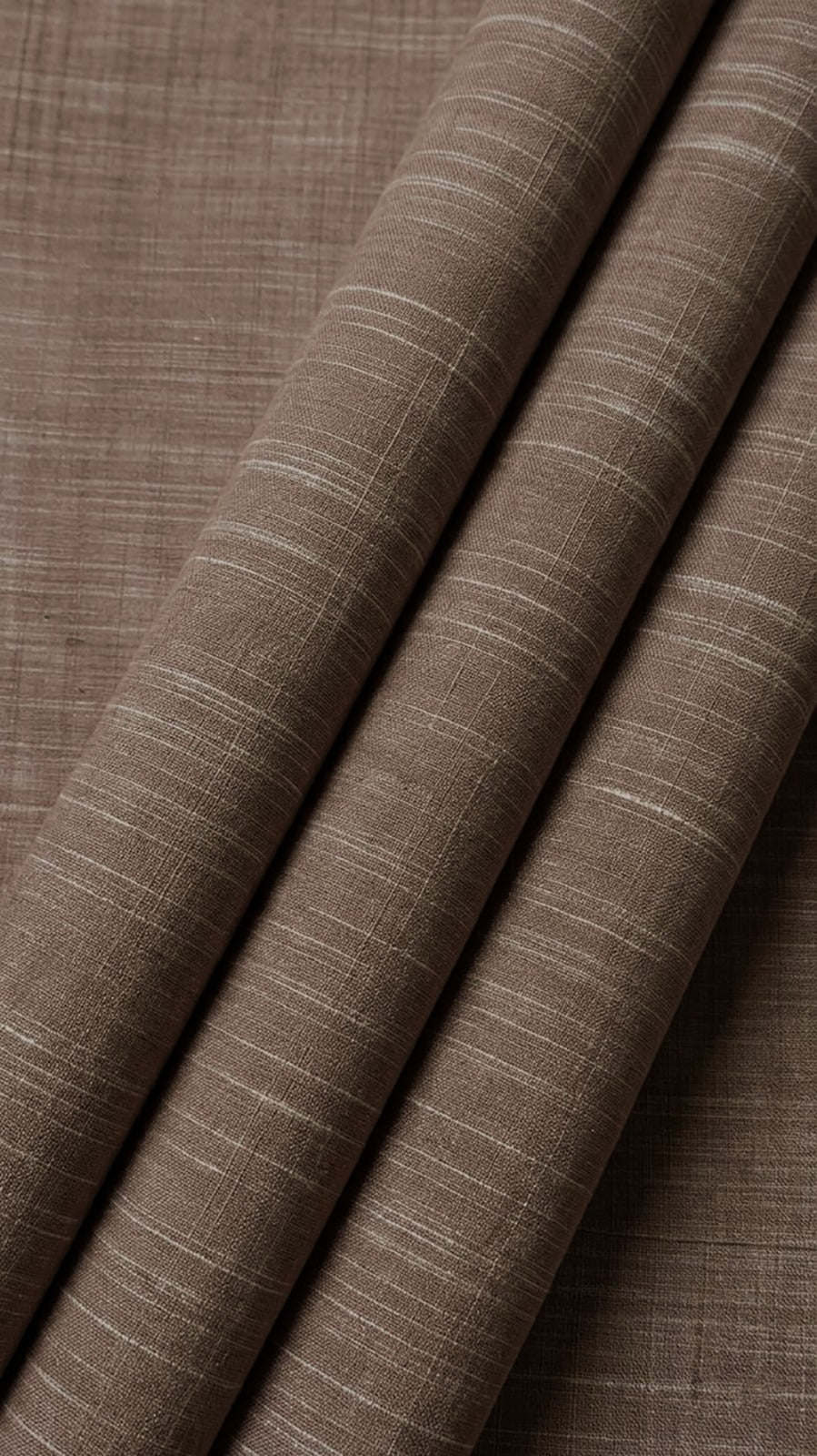 Chocolate - Lawn Slab Khaddar Breathable Fabric - 7 Meter